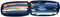 Alleshouder Milan The Fun Blauw (22,5 x 11,5 x 11 cm)