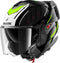 Shark Oxo Rydger - Systeemhelm - ECE 22.06 - Zwart wit fluo geel - Maat XL