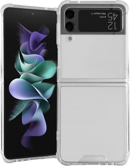 Accezz Galaxy Z Flip 4 - Clear Backcover - Flexibel siliconen - Transparant