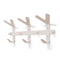 FRONDO Wandkapstok - Staal - 4 haken - Silky Taupe