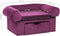 vidaXL - Hondenbank - met - lade - 75x50x38 - cm - pluche - bordeauxrood