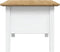 vidaXL - Salontafel - BODO - 100x55x46 - cm - massief - grenenhout - wit - en - bruin