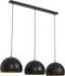 Light & Living Jaicey - Hanglamp 3L - Zwart - 120x33x25cm