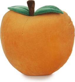 Balvi pluizig kussen perzik oranje polyester