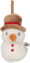 Little Dutch Jim - Kerstboomhangers - Set van 4 pluche hangers - Rood Wit Geel (4 stuks)