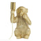 Light & Living Tafellamp Monkey - Goud - 20x19,5x34cm - Bohemian
