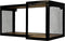 HSM Collection Wandplank Brixton - 60x30 cm - mangohout/ijzer