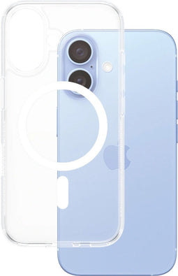 PanzerGlass iPhone 16 - Hardcase - 100% gerecycled - MagSafe geschikt - Transparant