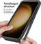 iMoshion Hoesje Geschikt voor Samsung Galaxy S24 Plus Hoesje - iMoshion 360° Full Protective Case - Zwart / Transparant