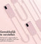 iMoshion Hoesje Geschikt voor Samsung Galaxy S20 Hoesje Met Koord - iMoshion Color Backcover met afneembaar koord - Roze