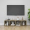 vidaXL - Tv-meubelen - 2 - st - 37x35x37 - cm - bewerkt - hout - wit - sonoma - eikenkleur