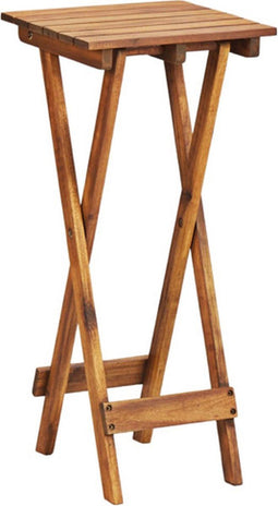 vidaXL - Plantenstandaard - 30x30x67 - cm - massief - acaciahout