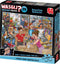 Wasgij Mystery 29 - Donatiedebacle! - 1000 stukjes puzzel volwassenen - Multicolor