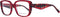 Christian Lacroix CL1127 52201 bril zonder sterke - Dames - Rood