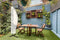 Kinzo Garden parasolhoes - 265 x 70 cm - voor hangparasol - polyester - zwart