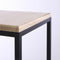 Mica Decorations Oskar Salontafel - L40 x B40 x H26 cm - Metaal - Zwart