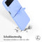 Accezz Liquid Silicone Backcover - Samsung Galaxy Z Flip 4 - Schokabsorberend - Paars