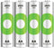 GP GPRCK260AA129C4 - Oplaadbare NiMH AA-batterij 2600 mAh - Duurzaam en voorgeladen (4 stuks)