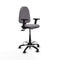 Piqueras y Crespo B2D01RF - Bureaustoel - Hoogteverstelbaar met armleuning - Grijs