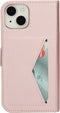 Mobiparts Classic Wallet Case - Flip Cover - Ruimte voor pasjes - Roze (iPhone 15)