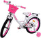 Volare Ashley Kinderfiets - Stadsfiets - 18 inch - Wit Roze