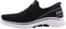 Skechers Go Walk 7 - Mia Dames Instappers - Zwart/Wit - Maat 37