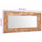 vidaXL - Decoratieve - spiegel - rechthoekig - 120x60 - cm - teakhout
