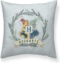 Kussenhoes Harry Potter Hogwarts Christmas Lichtgrijs 50 x 50 cm