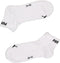 PUMA Unisex Quarter Plain Enkelsokken - 3-Pack - Maat 35-38 - Wit (3 paar)
