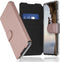 Accezz Hoesje Geschikt voor Samsung Galaxy S21 FE Hoesje Met Pasjeshouder - Accezz Xtreme Wallet Bookcase - Rosé Goud