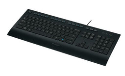 Logitech K280e - Toetsenbord - Draad USB - Qwerty US - Zwart