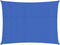 vidaXL - Zonnezeil - 160 - g/m² - rechthoekig - 3x4 - m - HDPE - blauw