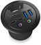 Icy Box IB-HUB1403B - USB Hub - 2x USB 3.2 Gen 1 Type-A en Type-C - Antraciet