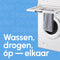 Bodo® SK57W - Stapelkit Wasmachine Droger - Handdoekhouder en Plank - Wit