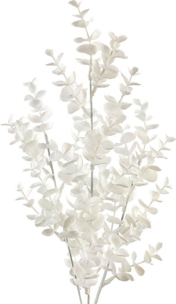 PTMD Leaves Plant Eucalyptus Kunsttak - 38 x 21 x 67 cm - Crème
