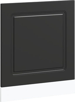 vidaXL - Vaatwaspaneel - Kalmar - 60x1,5x67 - cm - bewerkt - hout - zwart