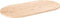 vidaXL - Tafelblad - ovaal - 90x45x2,5 - cm - massief - grenenhout