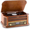 Belle Epoque 1908 DAB retro stereo-installatie platenspeler DAB+