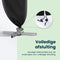 Duna Parasolhoes - Parasolhoes Waterdicht - Tot Ø 400 cm - Oxford 420D - Zwart