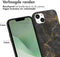iMoshion Hoesje Geschikt voor iPhone 14 Plus Hoesje Siliconen - iMoshion Design hoesje - Zwart / Black Marble
