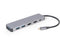 Gembird A-CM-COMBO3-03 - USB Hub - 2x HDMI 3x USB 3.2 Gen1 type-C - Grijs