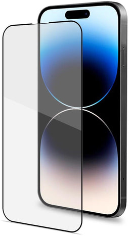 Celly iPhone 14 Pro - Full Glass Screenprotector - Zwart