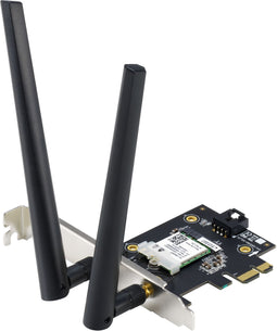 ASUS PCE-AX1800 - PCI-e WiFi 6 Adapter - 1800Mbps snelheid - Bluetooth 5.2