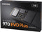 Samsung 970 Evo Plus - SSD M.2 1TB - Leessnelheid 3500MB/s - Schrijfsnelheid 3300MB/s