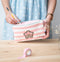 Pusheen Rose Collection - Etui 3-compartimenten - 21 x 12 cm Synthetisch Roze