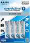 everActive BL170 - Ni-MH R6 AA 2000 mAh - 1200 oplaadcycli - (4 stuks)