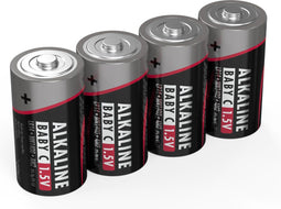 Ansmann 5015571 - Wegwerpbatterij - Alkaline - C - Grijs