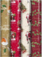 Benza KE125 - Kerst cadeaupapier - 4 rollen 7 mtr x 70 cm multikleur