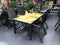 Santos dining set santos tafel met 4x aruba stoel