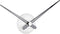 Wandklok LBT Mini Sharp - Wit - Ø44cm